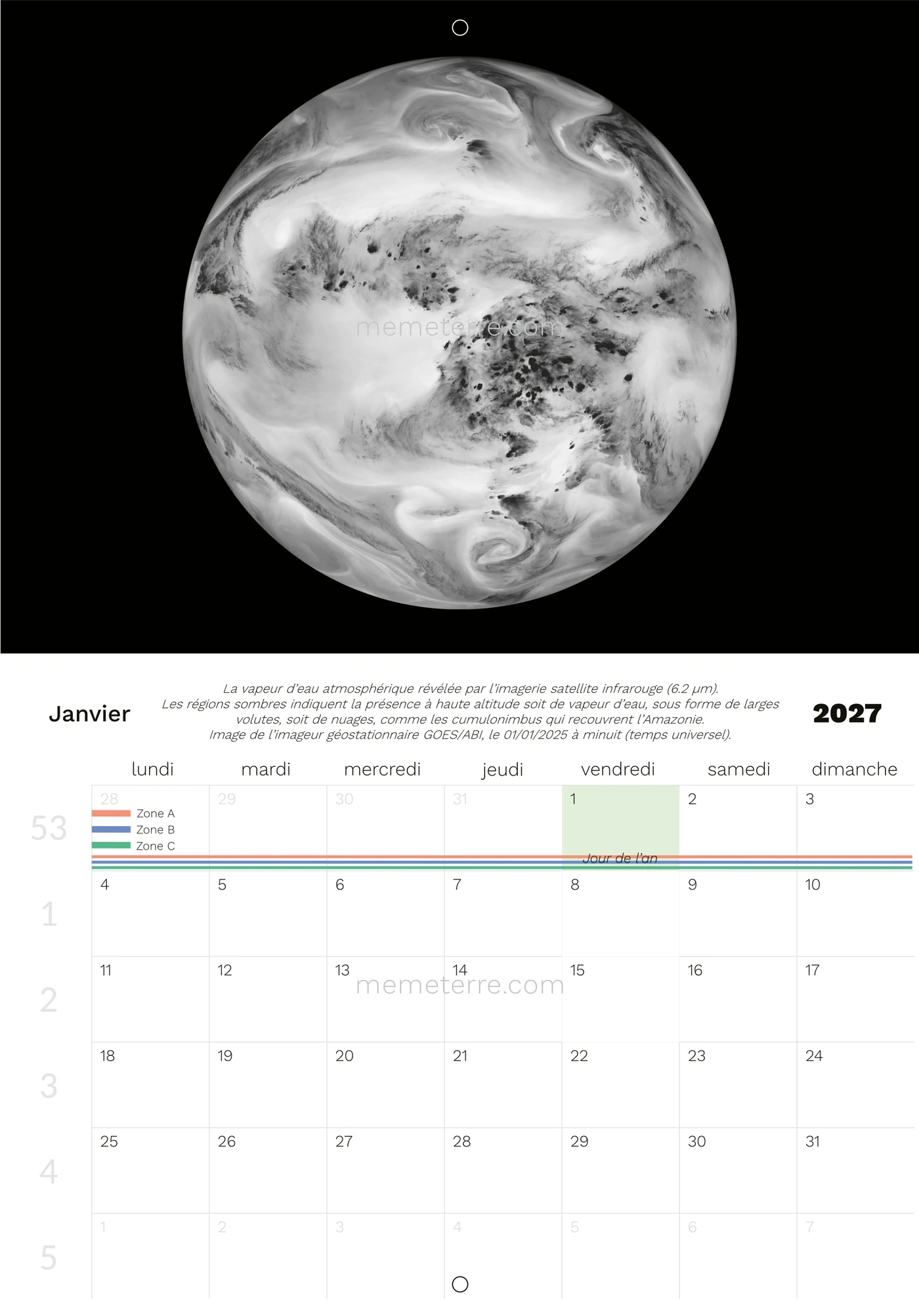 infrared and January