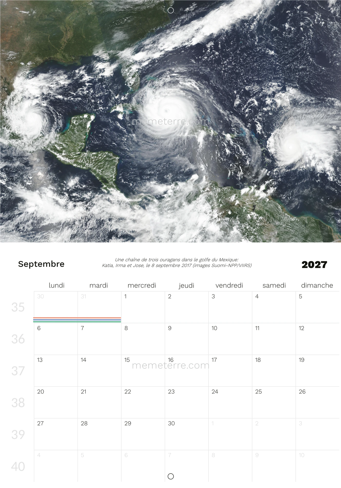 Hurricanes and September
