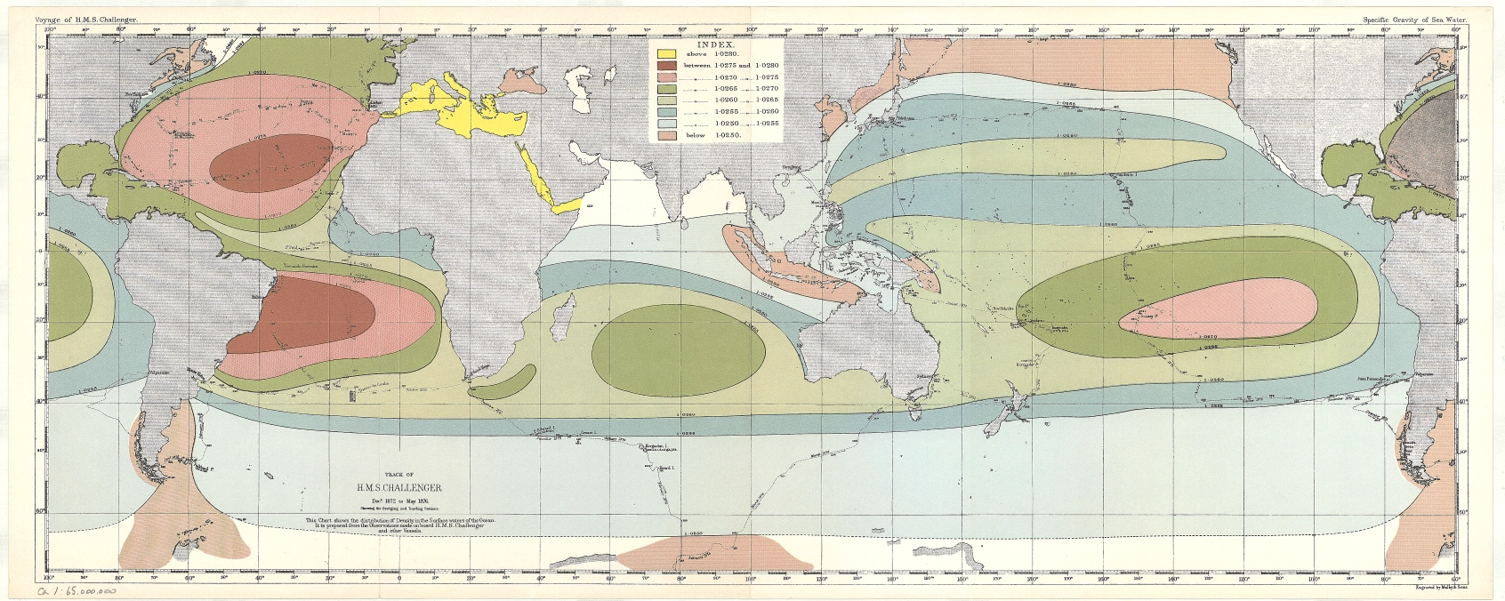 track_of_hms_challenger
